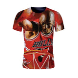 3D Michael Jordan T-shirt