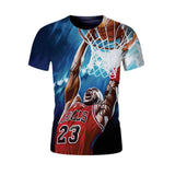 3D Michael Jordan T-shirt