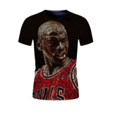 3D Michael Jordan T-shirt