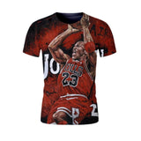 3D Michael Jordan T-shirt