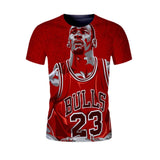 3D Michael Jordan T-shirt